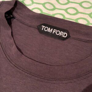 Tom Ford Lyocell-Cotton T-Shirt - Brand New